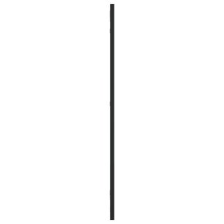 vidaXL Καθρέφτης Τοίχου με Μαύρο Πλαίσιο 30x80 cm 358642