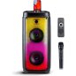 BAKAJI Ηχείο Bluetooth με Μικρόφωνο και Φωτισμό Bluetooth Aux και USB 02841695