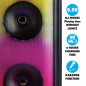 BAKAJI Ηχείο Bluetooth με Μικρόφωνο και Φωτισμό Bluetooth Aux και USB 02841695