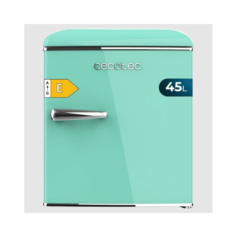 Μίνι Ψυγείο 45 Lt Bolero CoolMarket TT Origin 45 Green E 44,7 x 53,4 x 55 cm Cecotec CEC-02131