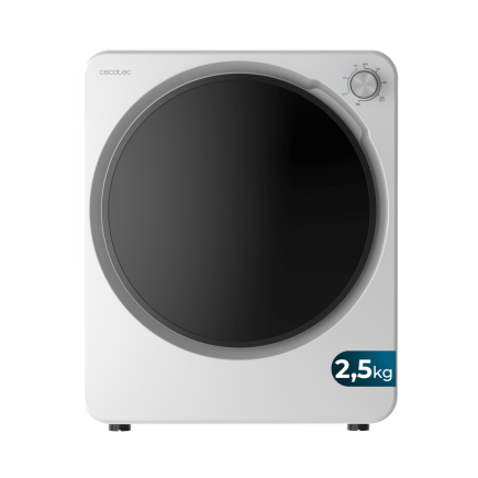 Cecotec Mini Στεγνωτήριο Ρούχων 2,5kg Bolero DressCode Dry 3150V – 950W με 6 Προγράμματα & ECO CEC-111284