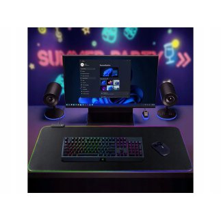 Verk Group Φωτιζόμενο Gaming Mouse Pad LED XXL 5907451334416