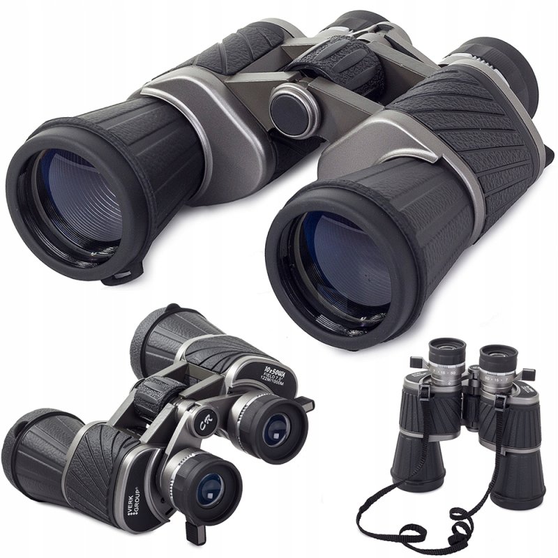 Verk Group Επαγγελματικά Κιάλια 10x50 122m/1000m για Παρατήρηση Κυνήγι 5907451313114