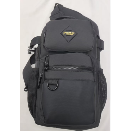 Verk Group Τσαντάκι Μέσης & Στήθους WAIST BAG 161 Πολυλειτουργικό Μαύρο 5907451385784