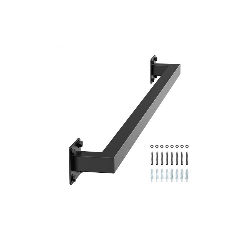 VEVOR Μαύρο Σιδερένιο Κουπαστό Τοίχου 1215mm BGSTZFGFS4FT52DQA001V0