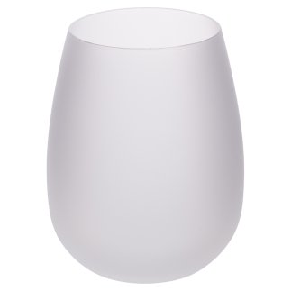 Villa D'Este Σετ 6 ποτήρια νερού 600 ml από γυαλί με εφέ frosted Cala Dorada New 5903529