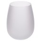 Villa D'Este Σετ 6 ποτήρια νερού 600 ml από γυαλί με εφέ frosted Cala Dorada New 5903529