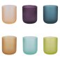 Villa D'Este Σετ 6 ποτήρια νερού 300 ml από γυαλί με εφέ frosted Color Shock 5915792