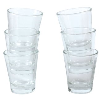 Galileo Σετ 6 ποτηράκια καφέ 90 ml από γυαλί Espressino 5910644