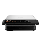 Cecotec Τοστιέρα - Γκριλ Rock'nGrill 2000W PerfectCook με Αποσπώμενες Πλάκες RockStone Κατάλληλες για Πλυντήριο Πιάτων και Άνοιγ