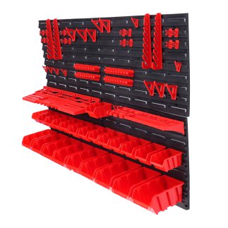 Kraft&Dele Πίνακας Οργάνωσης Εργαλείων Τοίχου 115 x 78 cm με 42 Εξαρτήματα KD-11860