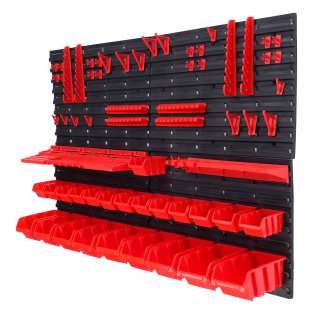 Kraft&Dele Πίνακας Οργάνωσης Εργαλείων Τοίχου 115 x 78 cm με 42 Εξαρτήματα KD-11860