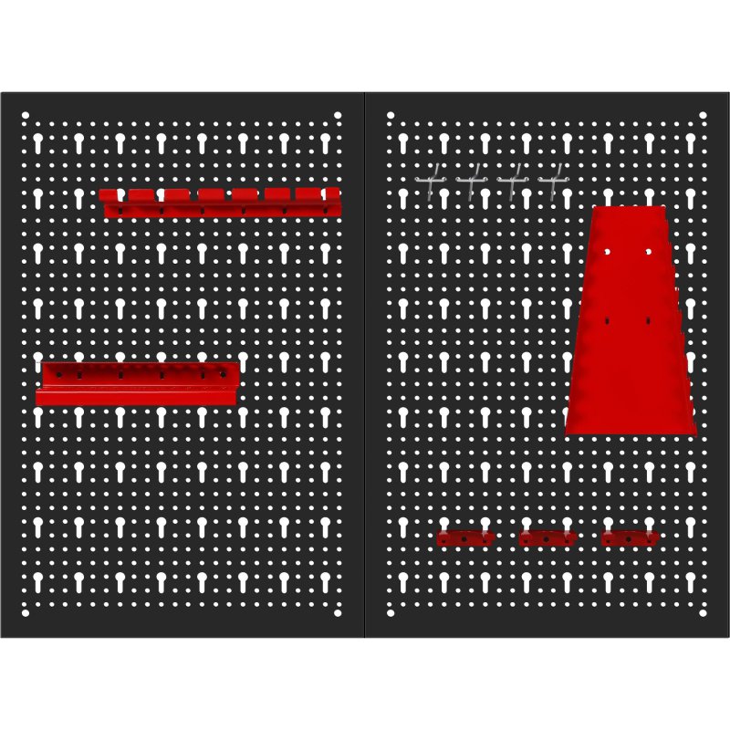 Kraft&Dele Πίνακας Οργάνωσης Εργαλείων Τοίχου 80 x 60 cm KD-11896