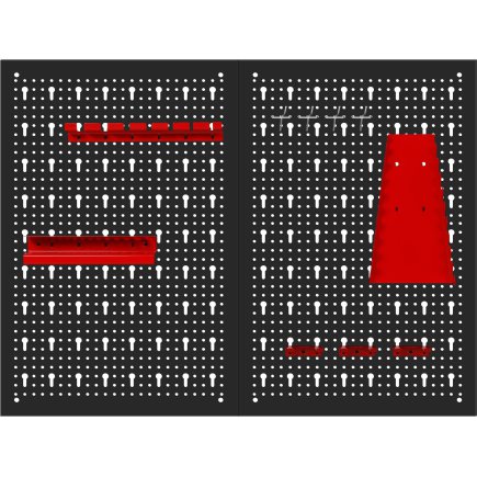 Kraft&Dele Πίνακας Οργάνωσης Εργαλείων Τοίχου 80 x 60 cm KD-11896