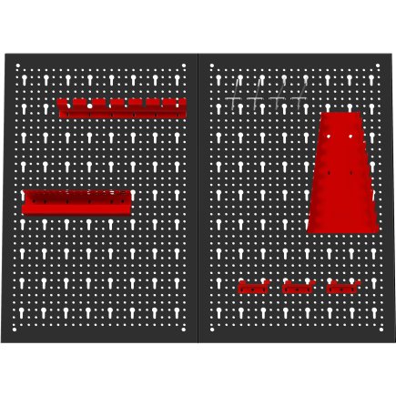 Kraft&Dele Πίνακας Οργάνωσης Εργαλείων Τοίχου 80 x 60 cm KD-11896