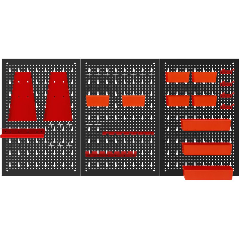 Kraft&Dele Πίνακας Οργάνωσης Εργαλείων Τοίχου120 x 60 cm με 18 Εξαρτήματα KD-11898 Kraft&Dele Πίνακας Οργάνωσης Εργαλείων Τοίχου120 x 60 cm με 18 Εξαρτήματα KD-11898