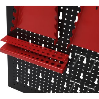 Kraft&Dele Πίνακας Οργάνωσης Εργαλείων Τοίχου120 x 60 cm με 18 Εξαρτήματα KD-11898