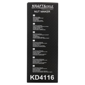 Kraft&Dele Ηλεκτρική Μηχανή για Μπισκότα "Καρυδάκια" 1400W KD-4116
