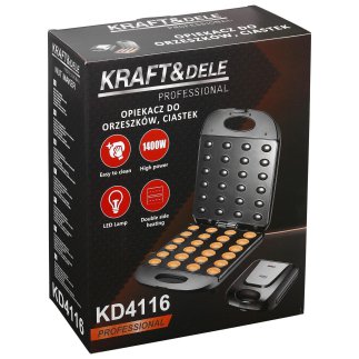 Kraft&Dele Ηλεκτρική Μηχανή για Μπισκότα "Καρυδάκια" 1400W KD-4116