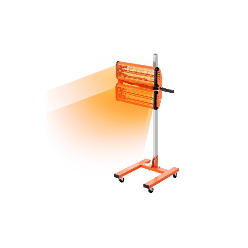 VEVOR Λάμπα Υπέρυθρης Βαφής 2200W για Στέγνωμα Αυτοκινήτου ZJSKQD2200W02IO44V2 VEVOR Λάμπα Υπέρυθρης Βαφής 2200W για Στέγνωμα Αυτοκινήτου ZJSKQD2200W02IO44V2
