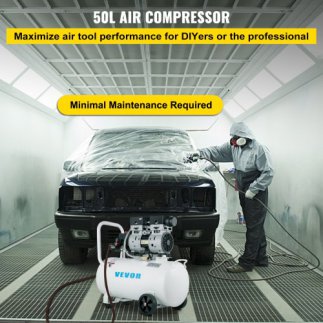 Συμπιεστής Αέρος VEVOR 11L, 1HP, Αθόρυβος, Χωρίς Λάδι, 8 bar WSKYJ750-50L00001V2