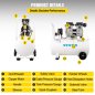 Συμπιεστής Αέρος VEVOR 11L, 1HP, Αθόρυβος, Χωρίς Λάδι, 8 bar WSKYJ750-50L00001V2