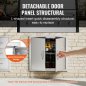 Πόρτα BBQ Νησίδας 660x609 mm Ανοξείδωτη VEVOR για Εξωτερική Κουζίνα SMMBSCJMYS266WJ57V0