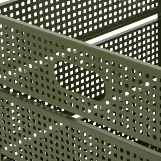 Atmosphera Περιστρεφόμενη Κουτί Αποθήκευσης από Ατσάλι, Διαστάσεις 35x35x30cm 211534C