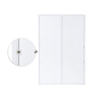 Ξύλινη Βιβλιοθήκη με 6 Ράφια 65.5 x 30 x 97.5 cm Χρώματος Λευκό VASAGLE LBC203D