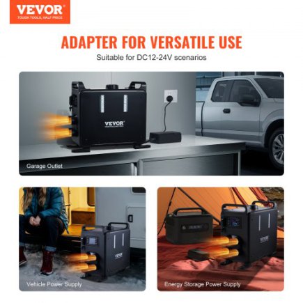 VEVOR Θερμαντήρας Diesel 12V/24V 8KW με Έλεγχο Bluetooth για Οχήματα CYJRQDDKLS8KOS4H9V2