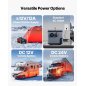 VEVOR Φορητός Πετρελαιοκίνητος Θερμαντήρας 8KW, DC 12V/24V, με Έλεγχο Bluetooth, Τηλεχειριστήριο, Οθόνη LCD, 5 Λ Δεξαμενή Καυσίμ