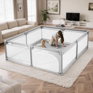 VEVOR Μεγάλο Βρεφικό Πάρκο 2000 x 1490mm με Μπάλες Ωκεανού YYEWSHLBYYEW6KXKV001V0
