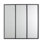 Μεταλλικός Τετράγωνος Καθρέπτης 61.5 x 2 x 61.5 cm Home Deco Factory HD4366