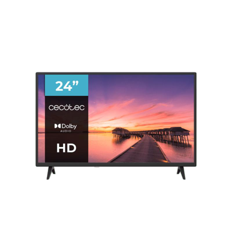 Τηλεόραση LED με Ανάλυση HD, Σύστημα Dolby και Μνήμη flash CECOTEC CEC-02610