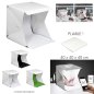 Πτυσσόμενο Φωτογραφικό Studio Box 40x40x40 cm Λευκό HT2070 BeMix