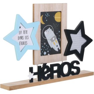 Παιδική Κορνίζα για 3 Φωτογραφίες 38 x 5 x 25 cm HD2361 Home Deco Kids