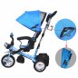 Spielwerk Πολυλειτουργικό παιδικό τρίκυκλο σε μπλε χρώμα 108229 Spielwerk Πολυλειτουργικό παιδικό τρίκυκλο σε μπλε χρώμα 108229