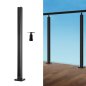 VEVOR Σφιγκτήρας Γυαλιού 35.83" για 0.39"-0.47" Γυαλί Μαύρο BLLGZHS85CM17TL07V0 VEVOR Σφιγκτήρας Γυαλιού 35.83" για 0.39"-0.47" Γυαλί Μαύρο BLLGZHS85CM17TL07V0