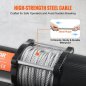 Ηλεκτρικό Βίντσι VEVOR 12V 4500 lb με Ατσάλινο Σχοινί και Ασύρματο Τηλεχειριστήριο GSSJPGSSYCYCAZZ41V9