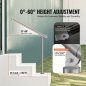 VEVOR Κουπαστές 80cm για Εξωτερικά Σκαλοπάτια από Ανοξείδωτο Ατσάλι BXGDLZFS80CM27A3MV0
