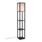 Ξύλινο Φωτιστικό Δαπέδου με 3 Ράφια 40 W HOMCOM 833-623 Ξύλινο Φωτιστικό Δαπέδου με 3 Ράφια 40 W HOMCOM 833-623