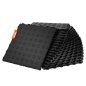 VEVOR Πλακάκια Γκαράζ Διασυνδεόμενα, 12x12x0.53 ιντσών, 25τμχ, Αντιολισθητικά, Μαύρα CKDDHSJ251212I91TV0