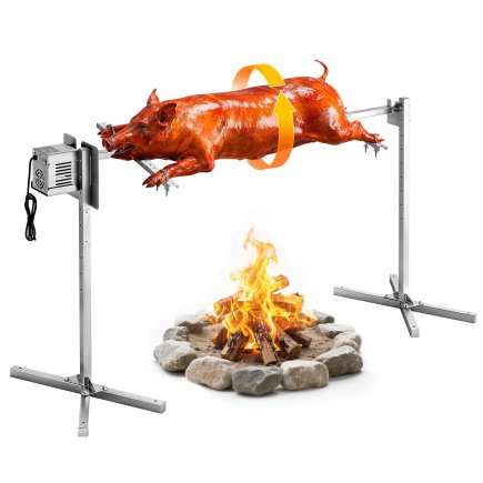 VEVOR Ηλεκτρική Σούβλα BBQ 8 Επιπέδων με Ικανότητα Φορτίου 60kg KZSNXDXZKJ567EBR8001V2