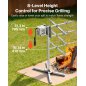 VEVOR Ηλεκτρική Σούβλα BBQ 8 Επιπέδων με Ικανότητα Φορτίου 60kg KZSNXDXZKJ567EBR8001V2