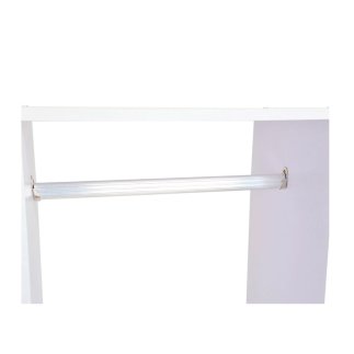 Ξύλινη Ανοιχτή Τροχήλατη Ντουλάπα 80 x 40 x 128 cm HOMCOM 02-0604
