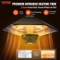 VEVOR Κρεμαστός Θερμαντήρας Βεράντας 2000W με Τηλεχειριστήριο HWXJRQ2KWSXXDUILIV2