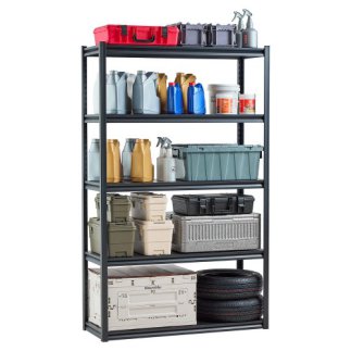 VEVOR Ράφια Αποθήκευσης 5 Επιπέδων 18" Β x 48" Π x 78" Υ για Γκαράζ JSBSXHJ184872WVXVV0