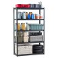 VEVOR Ράφια Αποθήκευσης 5 Επιπέδων 18" Β x 48" Π x 78" Υ για Γκαράζ JSBSXHJ184872WVXVV0
