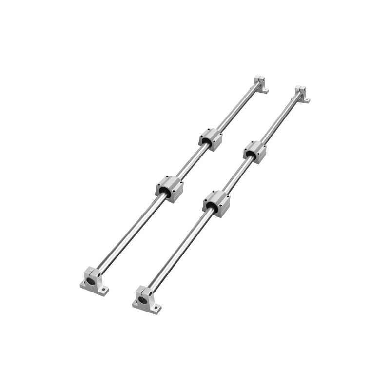 VEVOR Σετ Οδηγών Γραμμής SFC16 1000mm, 2 Οδηγοί 1000mm, 4 Μπλοκ SC16, 4 Υποστηρίγματα, Κιτ για CNC Έργα DIY ZXH16MM1000MMWXUNV0 VEVOR Σετ Οδηγών Γραμμής SFC16 1000mm, 2 Οδηγοί 1000mm, 4 Μπλοκ SC16, 4 Υποστηρίγματα, Κιτ για CNC Έργα DIY ZXH16MM1000MMWXUNV0