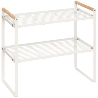5FIVE Simply smart Μεταλλικό Ράφι Κουζίνας για Πάγκο 42x21x37,5cm για Αποθήκευση Αξεσουάρ 190173